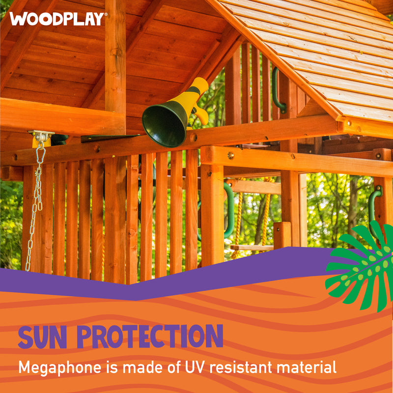 sun protection - megaphone is made of UV resistant material