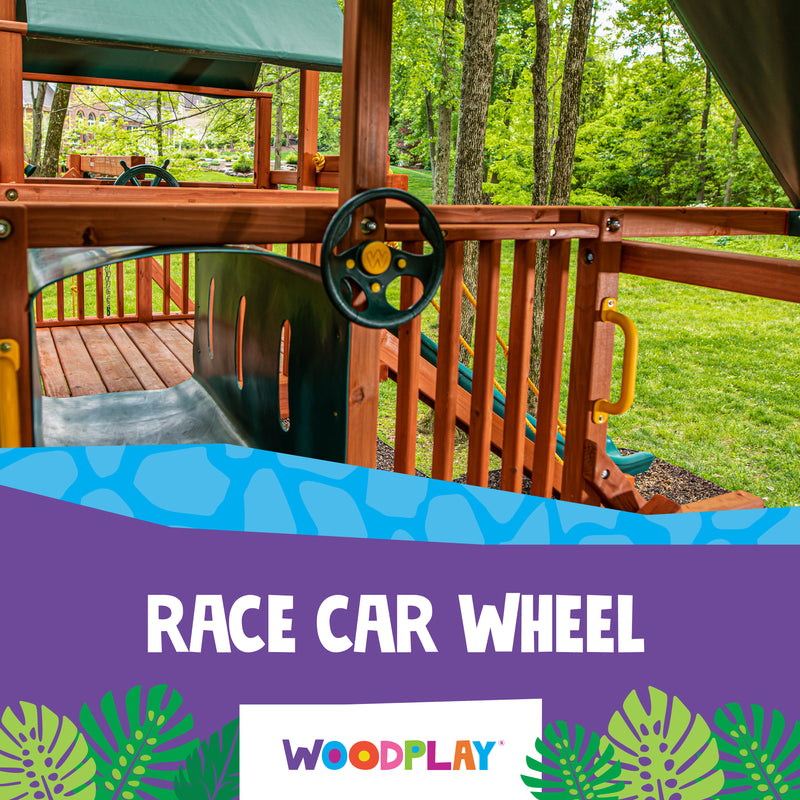 Woodplay playsets race car wheel for kids