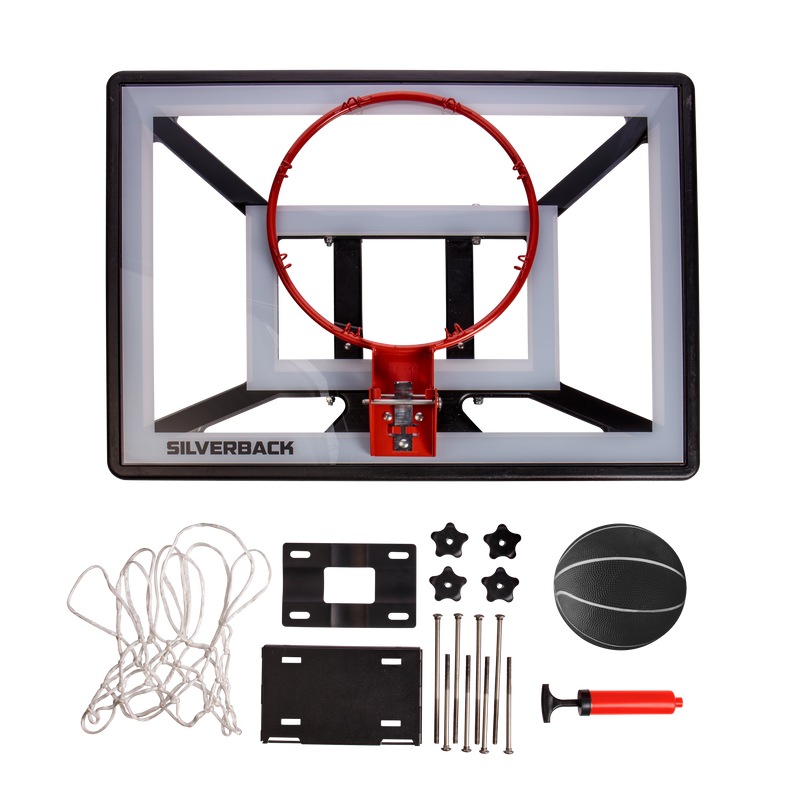 basketball and hoop - attaches to playset