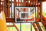 swing set basketball hoop