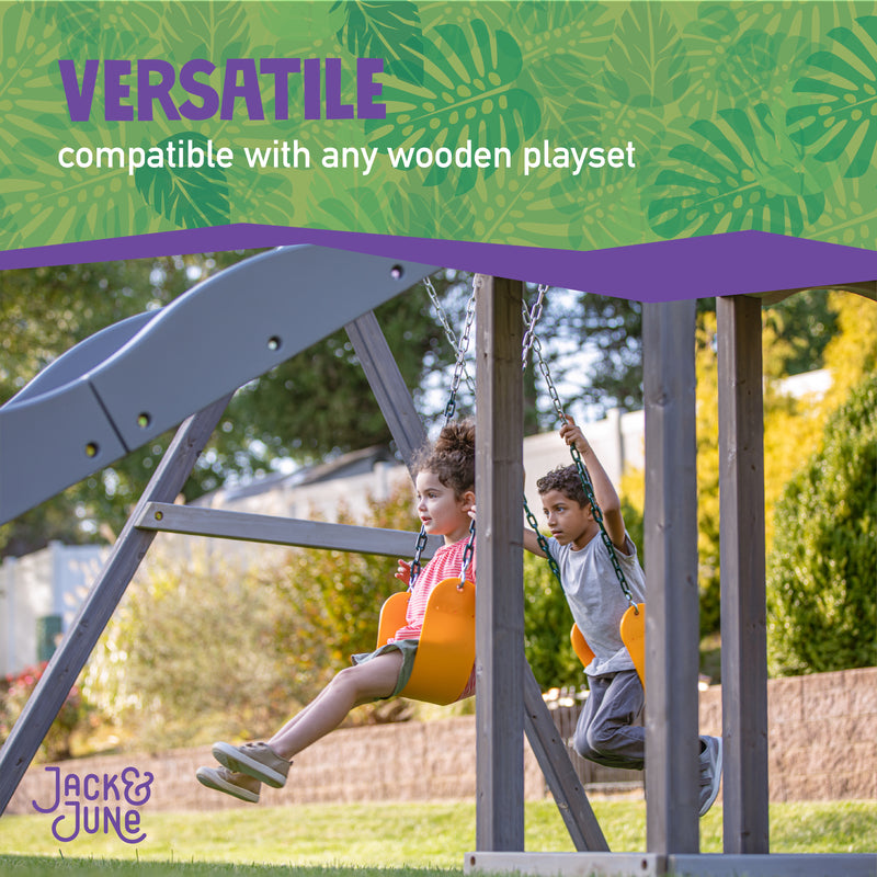 versatile - compatible with any wooden playset
