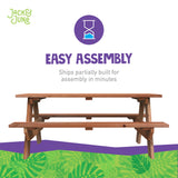 easy assembly - ships partially built for assembly in 