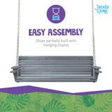 easy assembly ships partially built with hanging chains