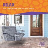 relax in a comfortable seat on your porch