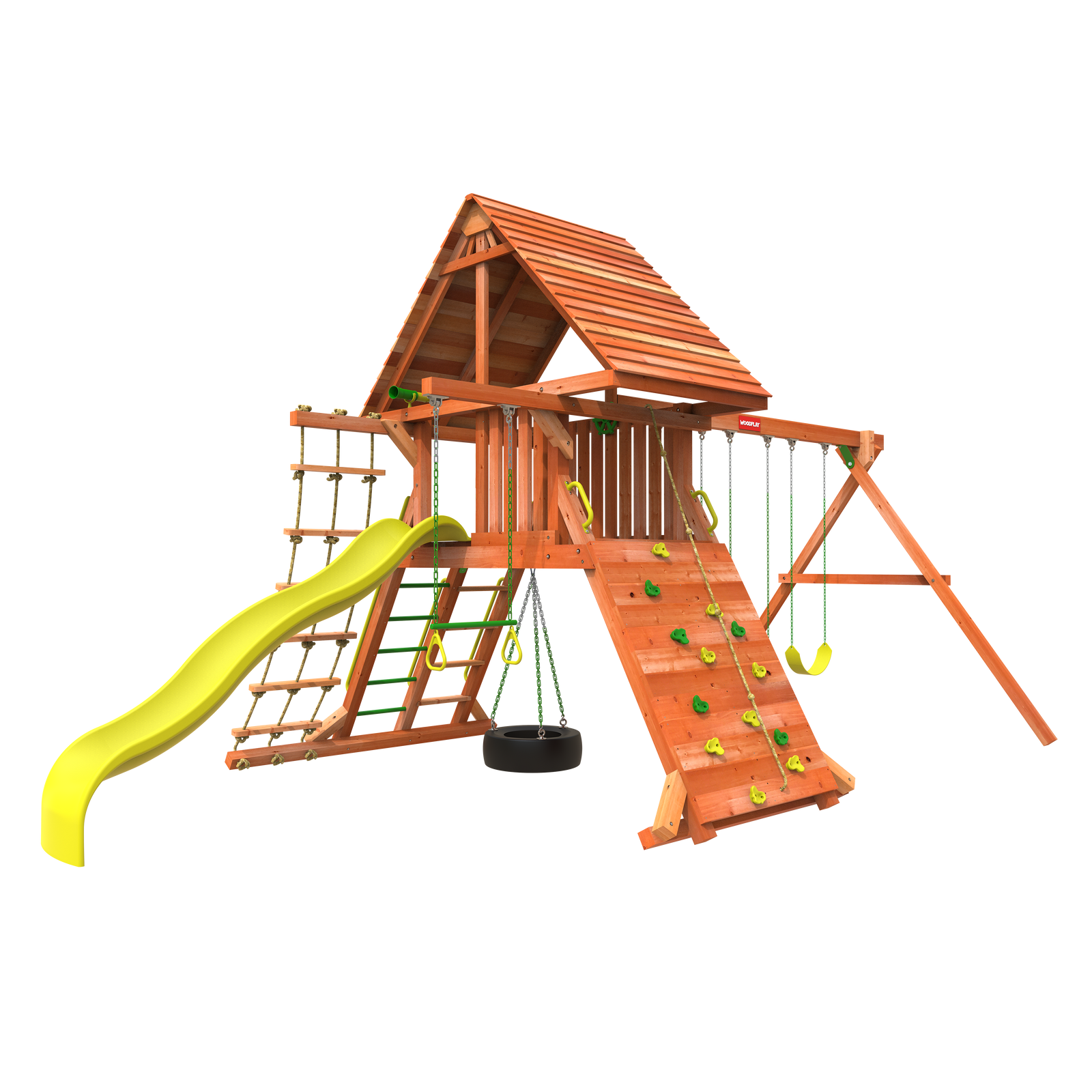 Lion's Den B Wooden Swing set | Best Swing Set | Woodplay