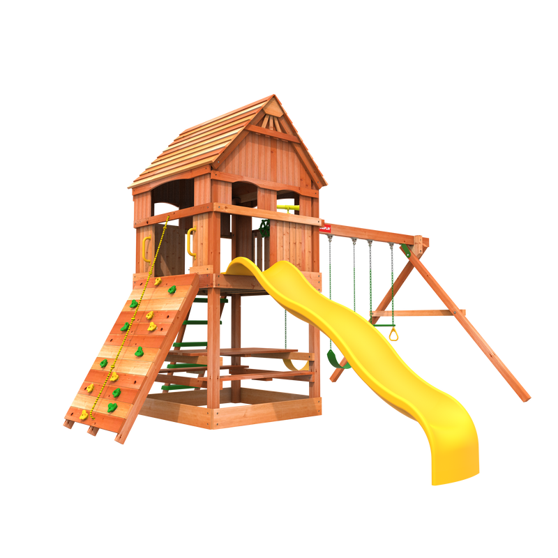 Monkey Tower C Swing Set Woodplay