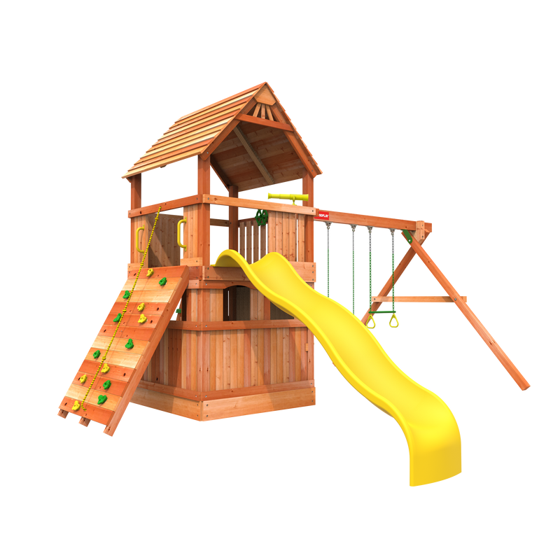 woodplay playset available near me monkey tower series d - swings sets for sale - Compact Playsets