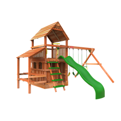 monkey tower f woodplay playset house - wood swing sets for sale