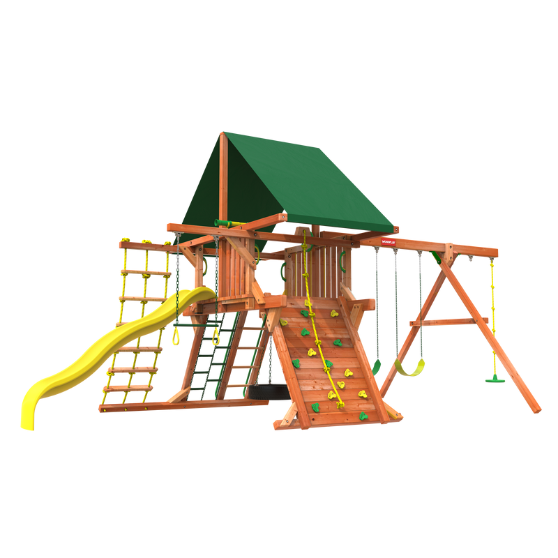 5' Outback Combo 2 Playground - best playsets - out door play set