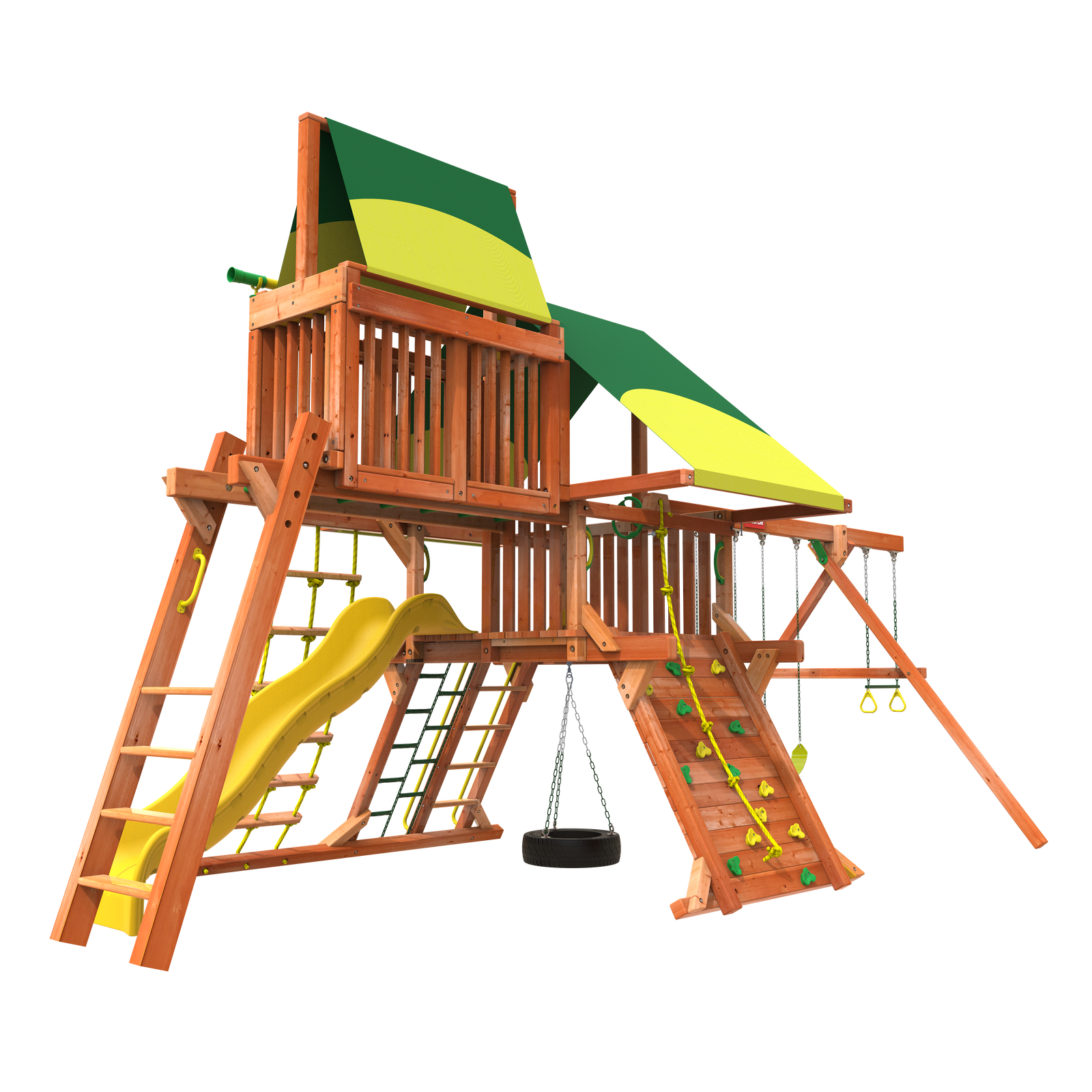 5' Outback Combo 4 Wooden Playset | Woodplay