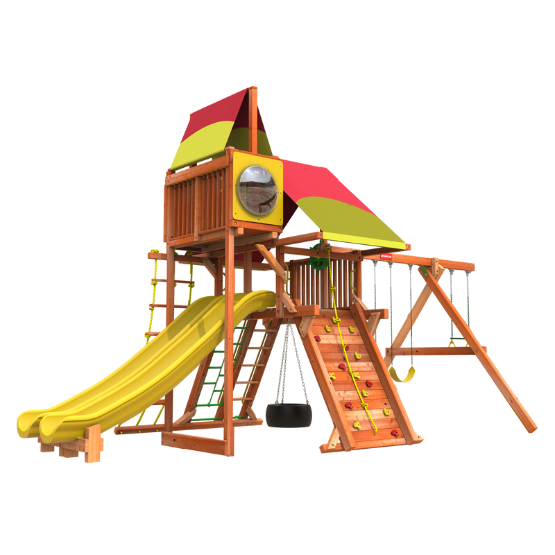6' Outback Combo Best Swing Sets Woodplay - Main Image