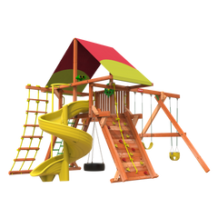 Woodplay Playground Outback Combo 6' Playset swing sets for sale 