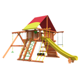 Outback XL Combo 2 wooden playset from woodplay 6' tall play ground set