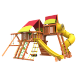 woodplay 6' XL outback combo 3 wooden playground set 