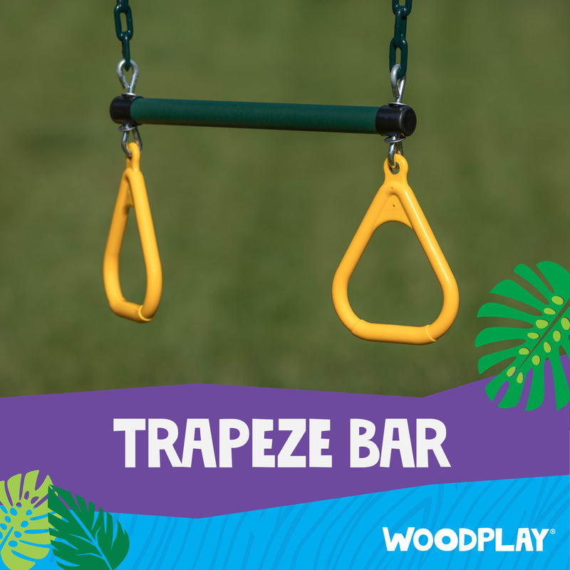 Trapèze en bois pour balançoires et aires de jeux Trapèze en bois pour balançoires et aires de jeux