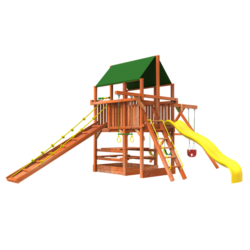 outdoor wooden swing sets for backyards from woodplay for sale near me climbing and swings with slide