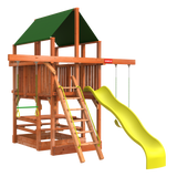 Woodplay Playhouse Space Saver 3 outdoor playset - childrens outdoor playhouses - clubhouses