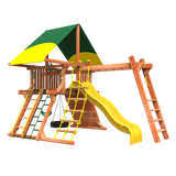 outdoor wooden playset for sale near me Woodplay Outback Space Saver 3 - small playset