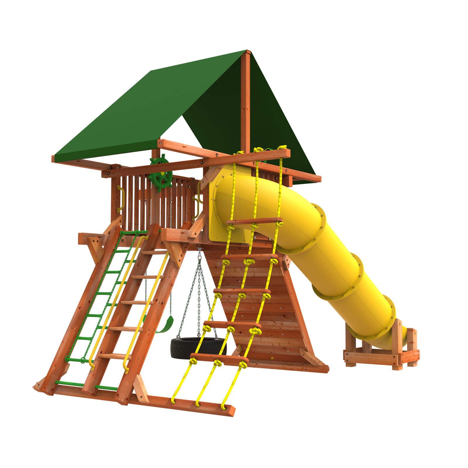 Outback Space Saver 3 | Woodplay Outdoor Swingsets