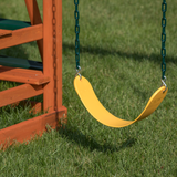 Woodplay Belt Swing - 80" Chains - Yellow_2