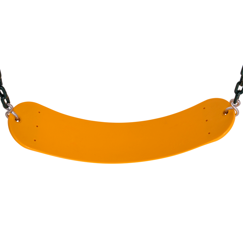 Woodplay Belt Swing - 80" Chains - Yellow_5