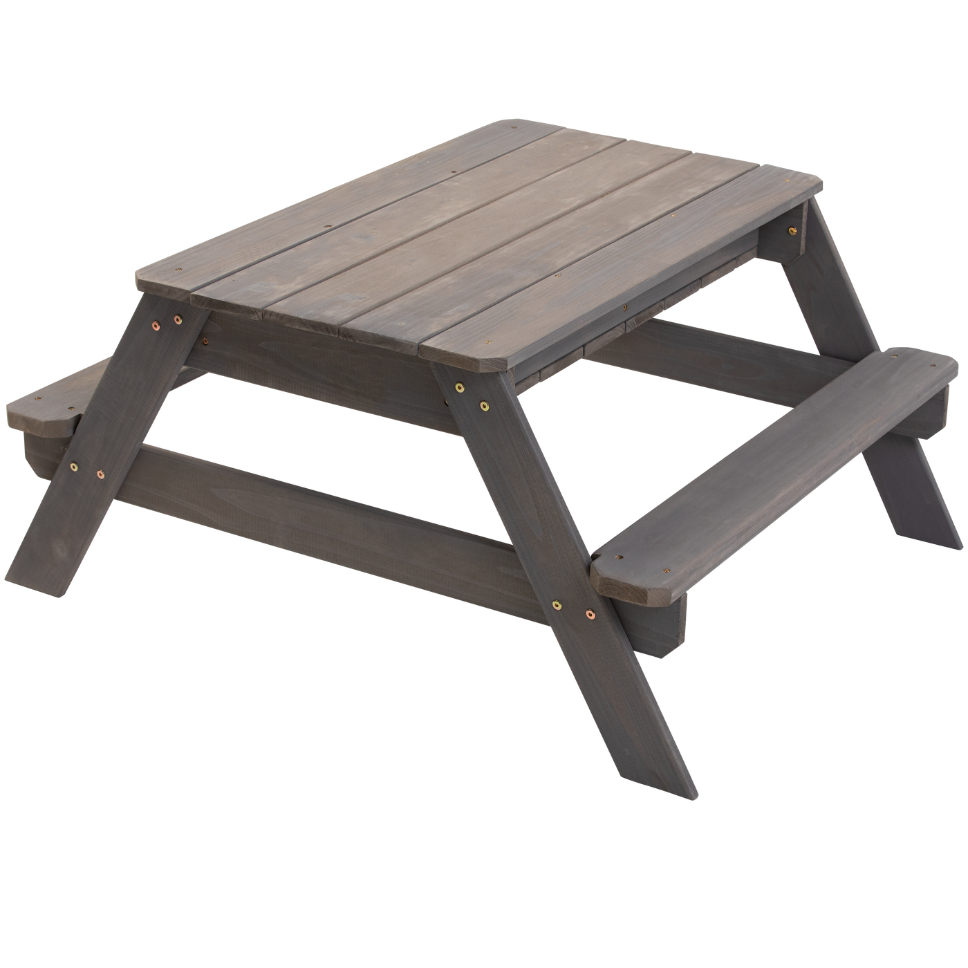 Jack & June cedar sandbox picnic table for kids