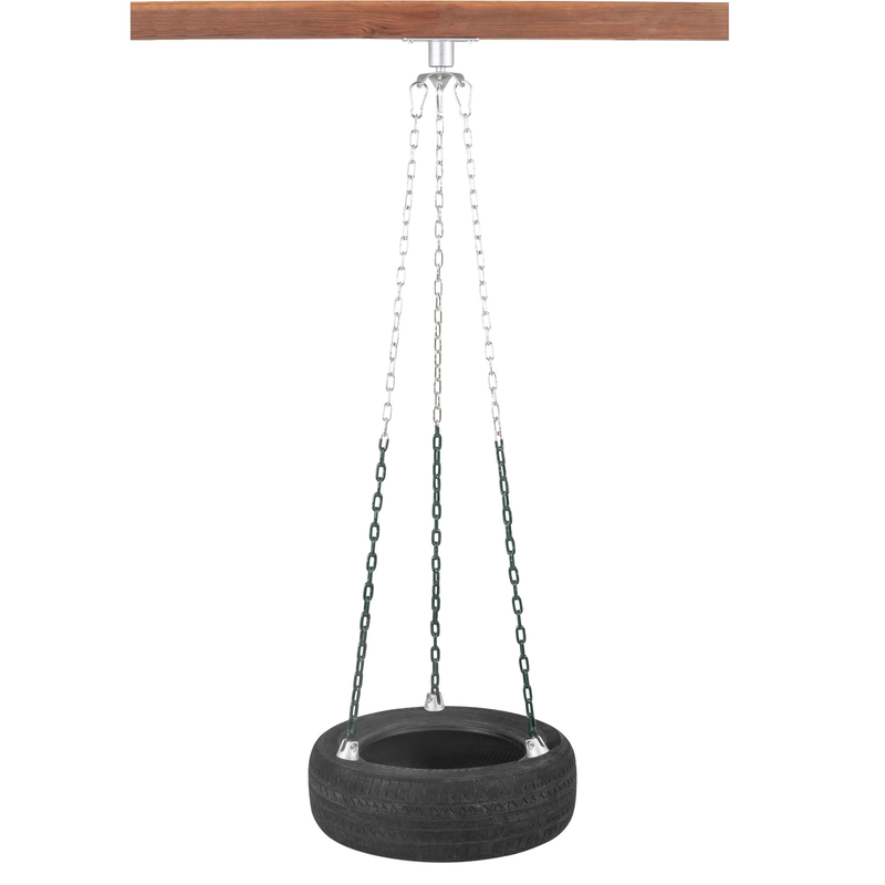 rubber horse tree swing Playset Rubber Tire Swing