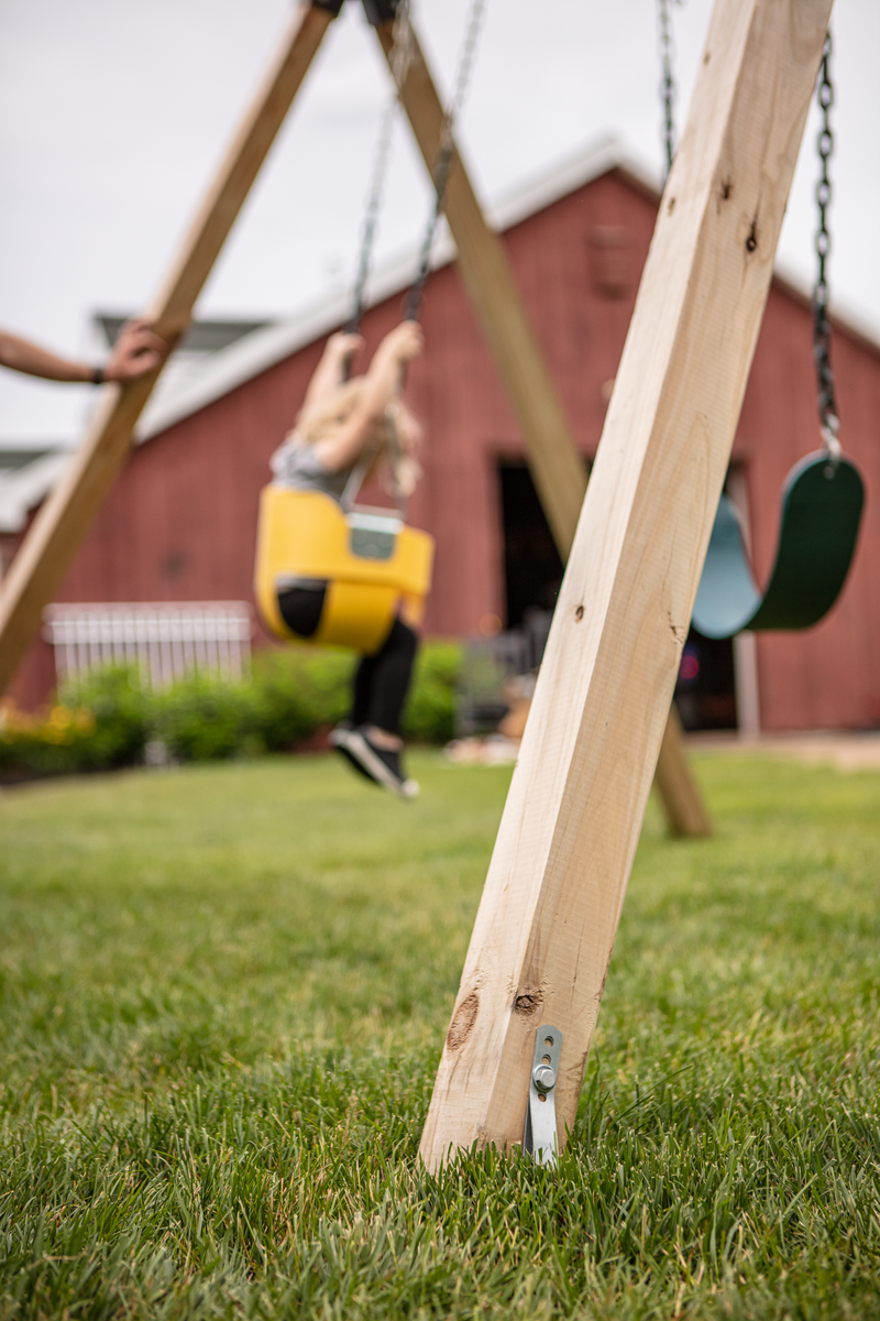 Swing Set Anchor Kit Jack June Woodplay