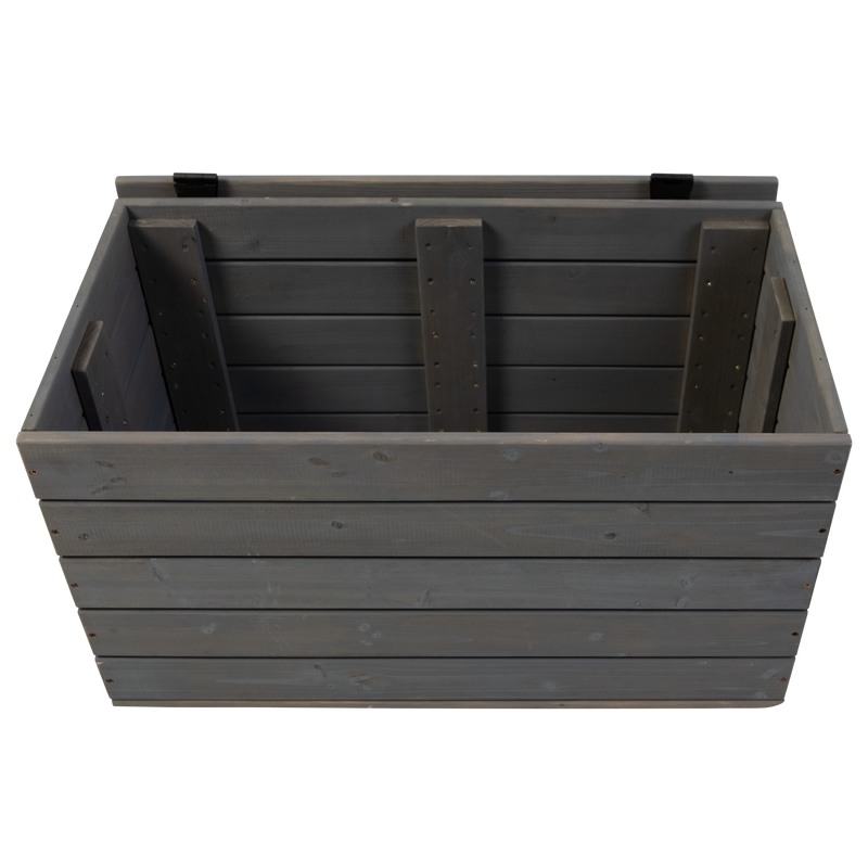 Black wood best sale toy chest