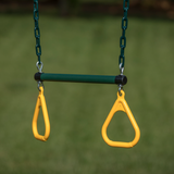Woodplay Ring Trapeze Bar and Swing - 50" Chains_10