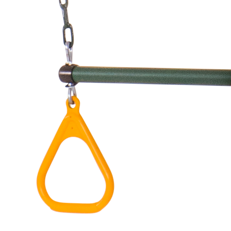 Woodplay Ring Trapeze Bar Swing - 50" Chains_4