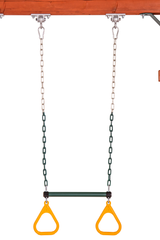 Woodplay Ring Trapeze Swing - 50" Chains_6